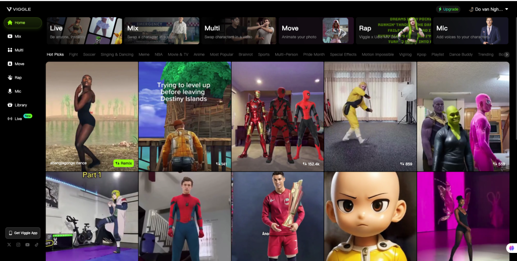 AI tạo video giải trí, meme, có thể tạo chiến dịch viral