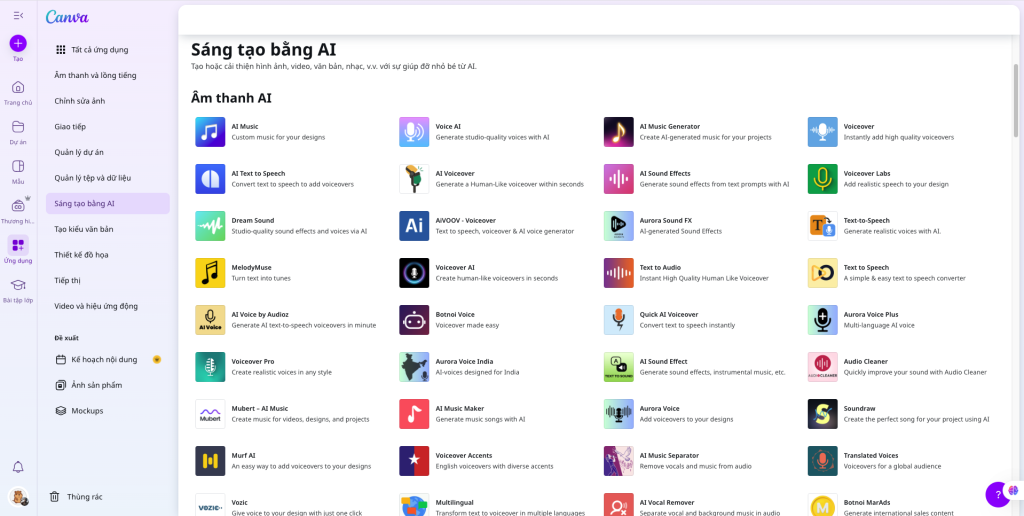 Canva kết hợp AI như hổ mọc thêm cánh với rất nhiều tính năng sáng tạo